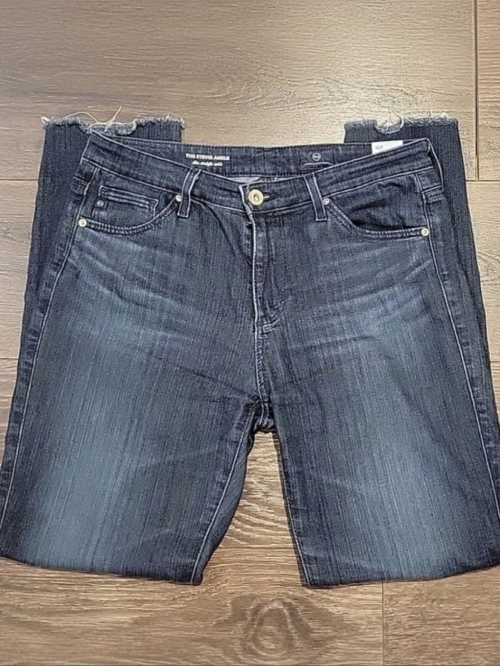 ❤️ AG ADRIANO GOLDSCHMIED STEVIE STRAIGHT ANKLE JEANS, 4 (27)